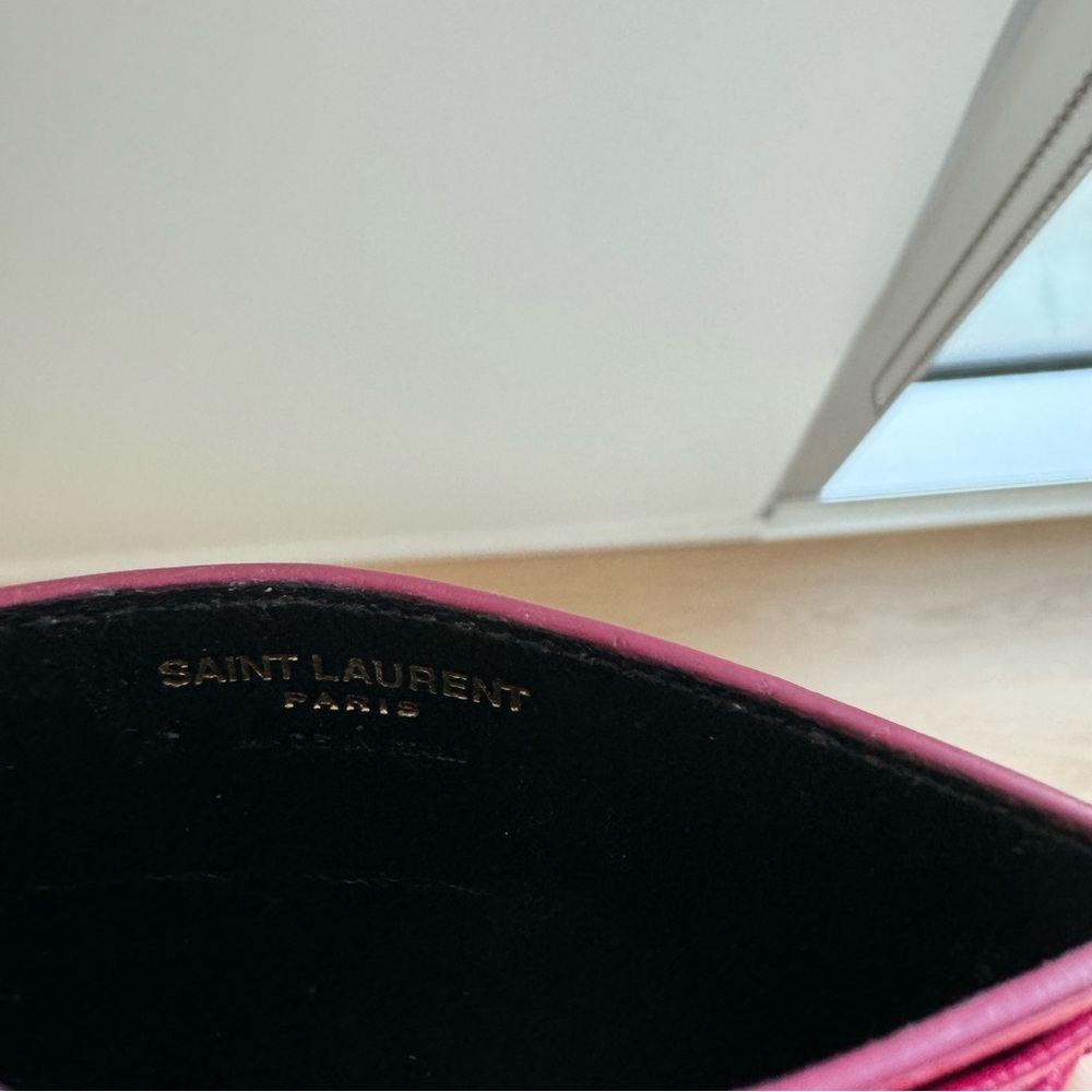 YSL Saint Laurent Credit Card Holder - Picture 3 of 6
